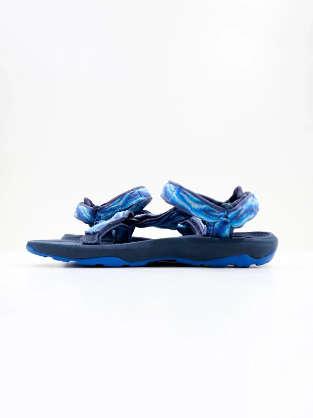 Teva Hurricane XLT-2 Blue Polyester Lightweight Adjustable Sandals - Youth 3